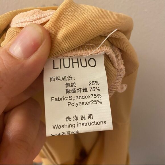 Custom solo dance ice skating lyrical ballet costume pink rhinestoned dress LC - Picture 11 of 11